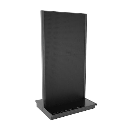 Lozier Gondola Island Display Starter, Black 48W 96H 19D P499T-ST